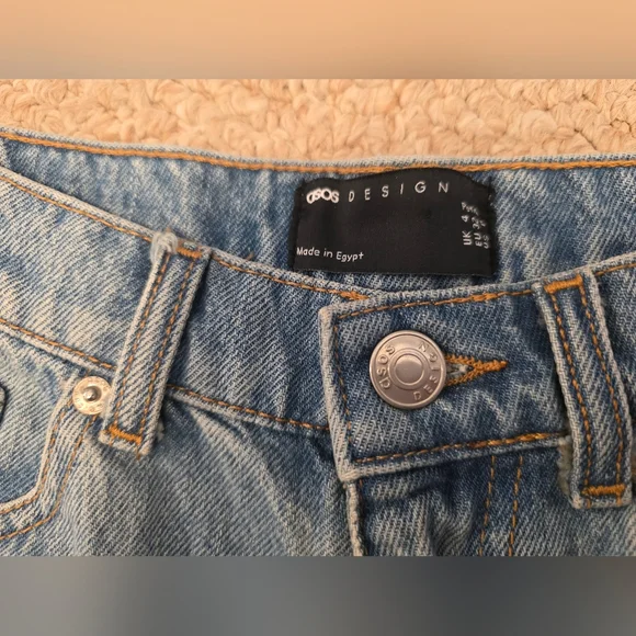 ASOS Light Blue Jean Shorts - Picture 3 of 4